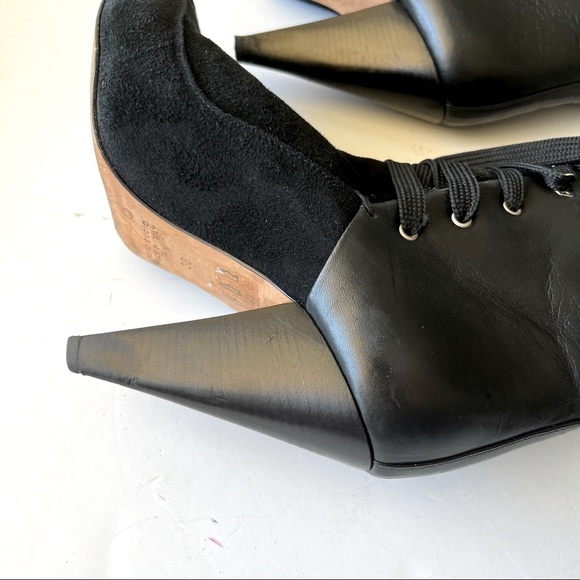 IRO Black Suede Lace Up Boots - Picture 13 of 16